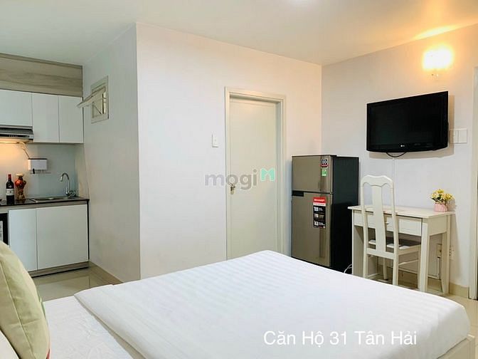 Hình ảnh Cho thuê căn studio nội thất cơ bản cách sân bay chỉ 8 phút, Tân Bình
