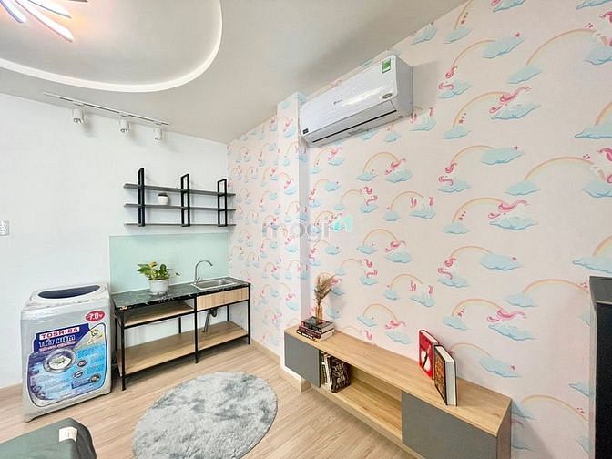 Hình ảnh Studio cửa sổ Full Nội Thất Gần Nguyễn Kiệm