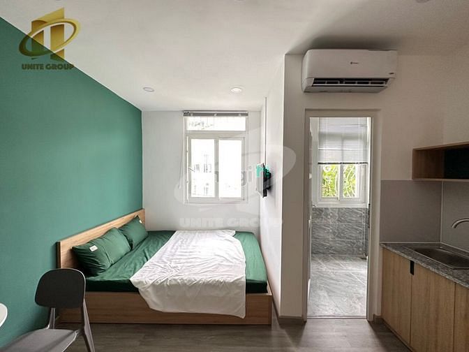 Hình ảnh Studio có Máy Giặt Riêng, cửa sổ to gần Ngã Tư Bảy Hiền, Tân Bình