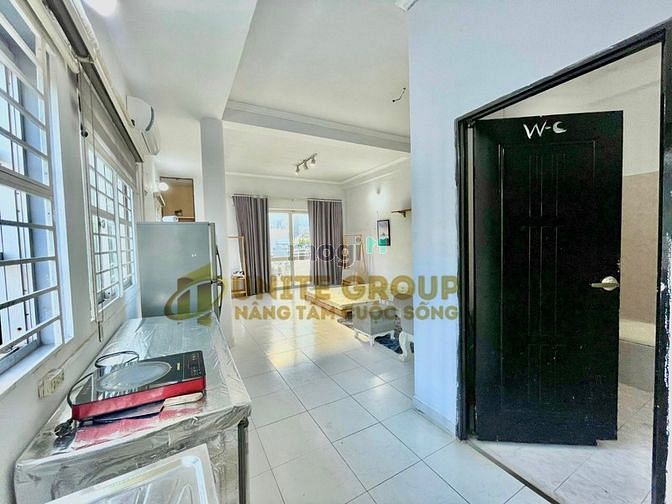 Hình ảnh 🥇Cho Thuê Căn Studio Bancon view Đẹp Gần Chợ-Cầu Vượt Hoàng Hoa Thám