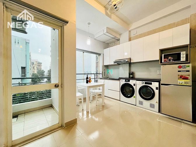 Hình ảnh Mb6623 nạp rút nhanh chóng 1Pn tách bếp cửa sổ lớn thoáng mát ngay Trần Não - Quận 2
