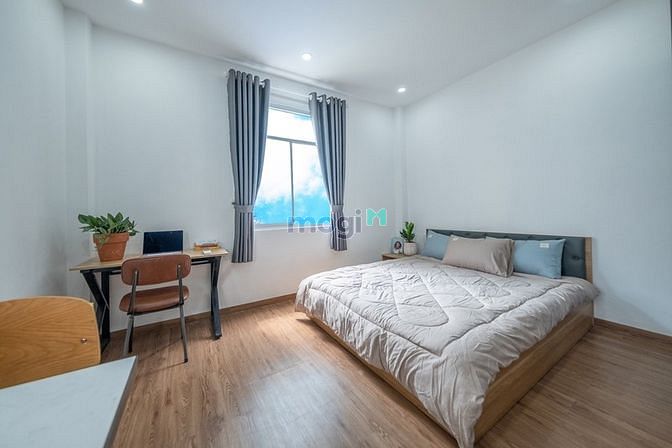 Hình ảnh 🎉🎉Studio Sàn Gỗ Bếp Xa Giường 2 Cửa Sổ Bao Thoáng Mát