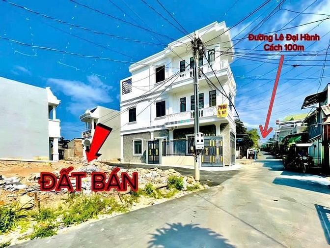 Hình ảnh Bán nhanh Đất Góc 2 Mặt Tiền Thổ Cư 100% Sổ riêng sẵn