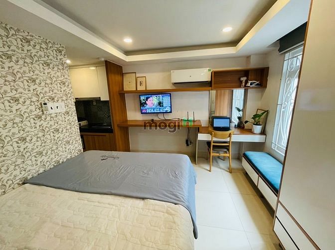 Hình ảnh Cho thuê studio CỬA SỔ an ninh 24/7, cách sân bay 5 phút Tân Bình