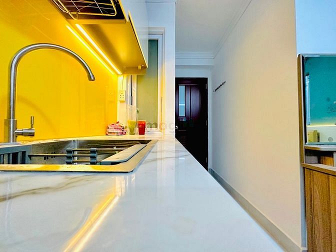 Hình ảnh Căn Hộ Studio Banlcony Full Nội Thất Cao Cấp Ngay Vòng Xoay Dân Chủ