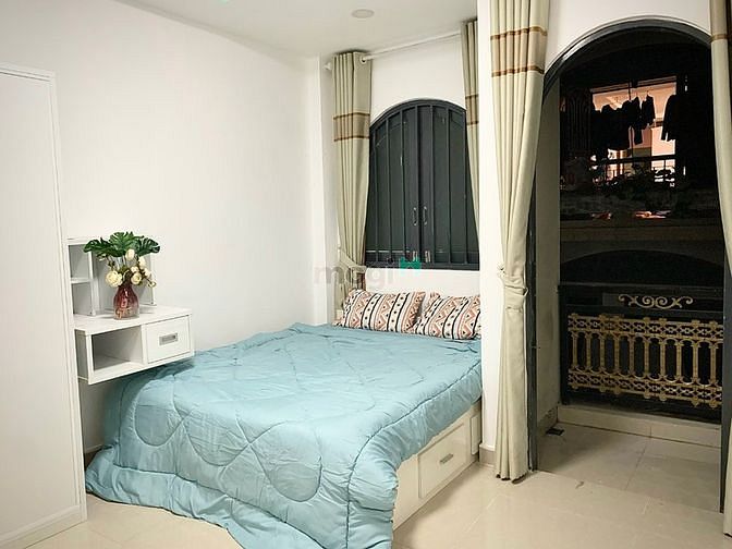 Hình ảnh Mb6623 nạp rút nhanh chóng studio balcony full nội thất . Gần phố đi bộ Nguyễn Huệ