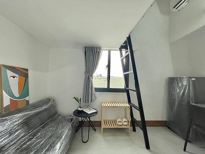 Hình ảnh Căn Hộ Dịch Vụ Full NT Cửa Sổ Gần LOTTE Quận 7