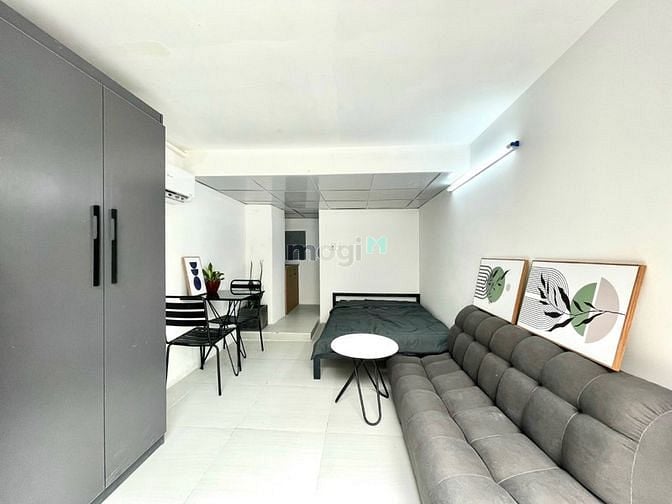 Hình ảnh Studio tông trắng đen thời thượng gần TDTU, RMIT, NTTU, Lotte,….