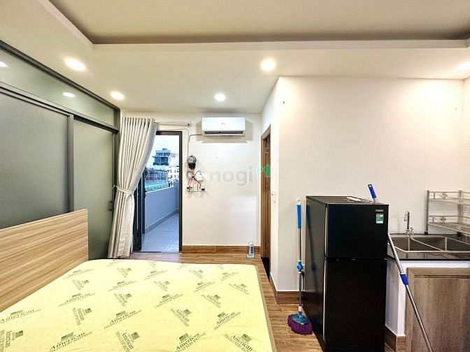 Hình ảnh Cho Thuê Căn Hộ Ban Công Lộng Gió Full Nội Thất Bình Thạnh