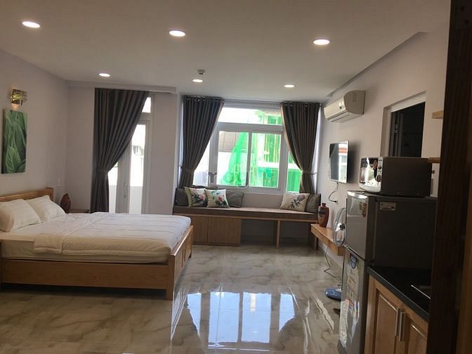 Hình ảnh Mb6623 nạp rút nhanh chóng cao cấp Studio full nội thất ba công máy giặt riêng
