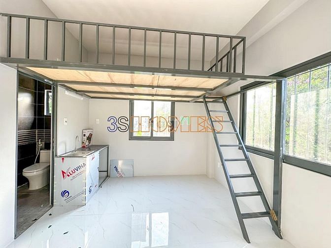 Hình ảnh Phòng Gác lửng Mới 100% _ Máy lạnh + Tủ lạnh_ Miễn phí giữ xe tháng