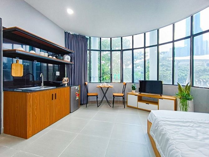 Hình ảnh Mb6623 nạp rút nhanh chóng Studio _ full nội thất _ view Landmark 81 _ gần Cầu Sài Gòn