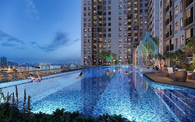Hình ảnh Căn Hộ Cao Cấp Cách Trung Tâm Quận 1 Chỉ 15 Phút