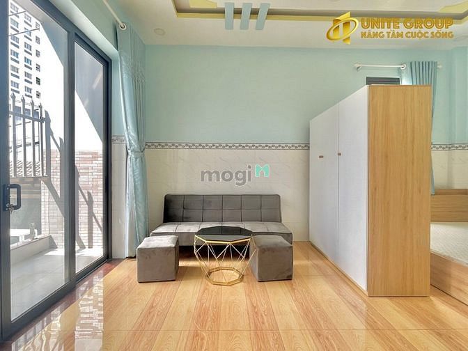 Hình ảnh Studio Ban Công Full Nội Thất Ngay Khu K300 - Lotte MartCH - Chợ HHT