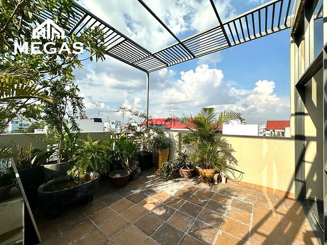 Hình ảnh Căn Hộ Chỉ Tính Điện RỘNG 50M2 - Bancol Sân Vườn - Phạm Văn Bạch
