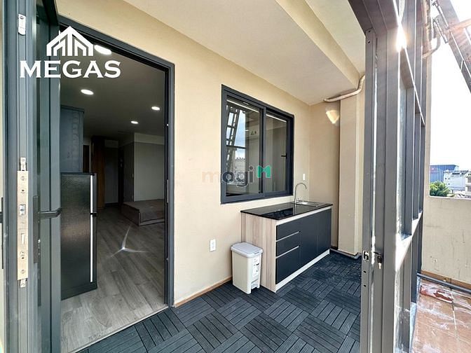 Hình ảnh Căn Hộ Chỉ Tính Điện RỘNG 50M2 - Bancol Sân Vườn - Phạm Văn Bạch