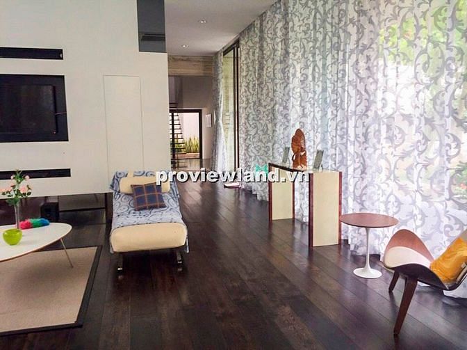 Hình ảnh Cho thuê biệt thự Thảo Điền Compound ven sông Sài Gòn, 560m2 đất