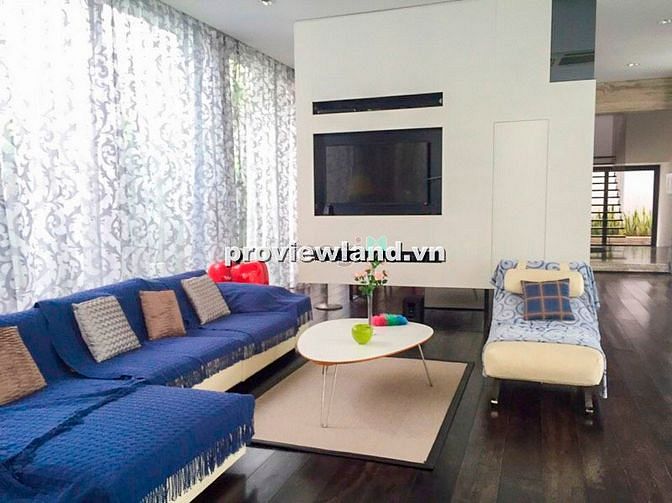 Hình ảnh Cho thuê biệt thự Thảo Điền Compound ven sông Sài Gòn, 560m2 đất