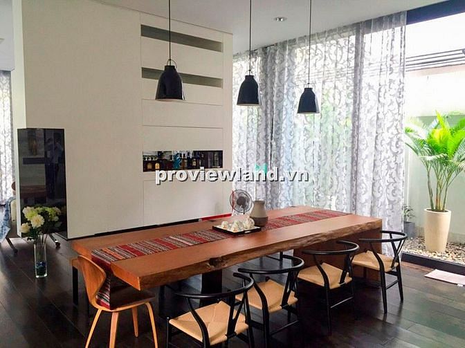 Hình ảnh Cho thuê biệt thự Thảo Điền Compound ven sông Sài Gòn, 560m2 đất
