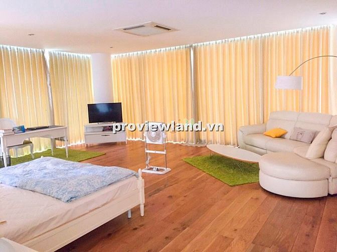 Hình ảnh Cho thuê biệt thự Thảo Điền Compound ven sông Sài Gòn, 560m2 đất