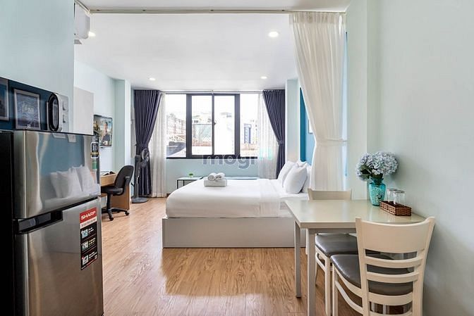 Hình ảnh CHDV Nguyễn Trãi Quận 1 full nội thất cửa sổ