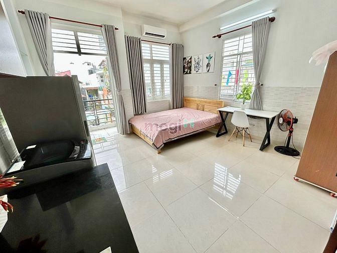 Hình ảnh Studio ban công, cửa sổ máy giặt riêng giá siêu mềm
