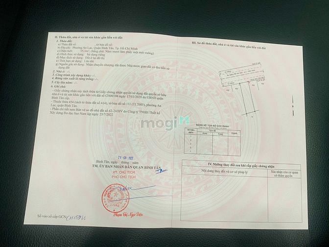 Hình ảnh Bán đất mặt tiền KDC Hồ Học Lãm, Bình Tân (4x13,78m) Sổ hồng riêng.