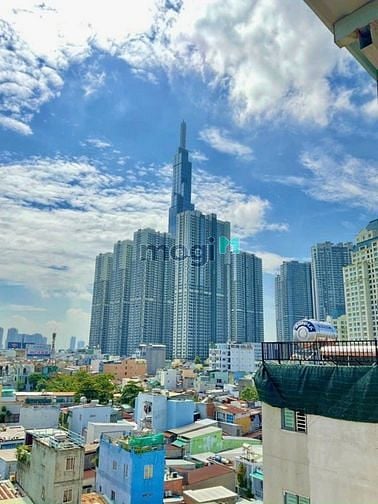 Hình ảnh Ban công full nôị thất, view Land Mark