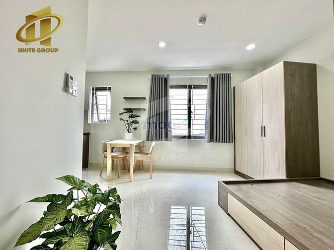 Hình ảnh Studio bancon cửa sổ lớn full nội thất ngay Xóm Chiếu Quận 4