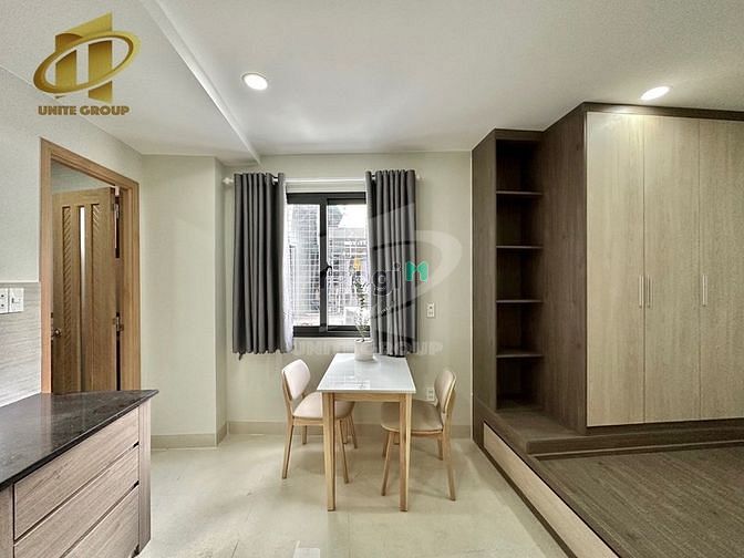 Hình ảnh Studio bancon cửa sổ lớn full nội thất ngay Xóm Chiếu Quận 4
