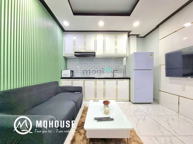 Hình ảnh Căn Hộ Studio Full Nội Thất Banlcon Gần Vòng Xoay Dân Chủ