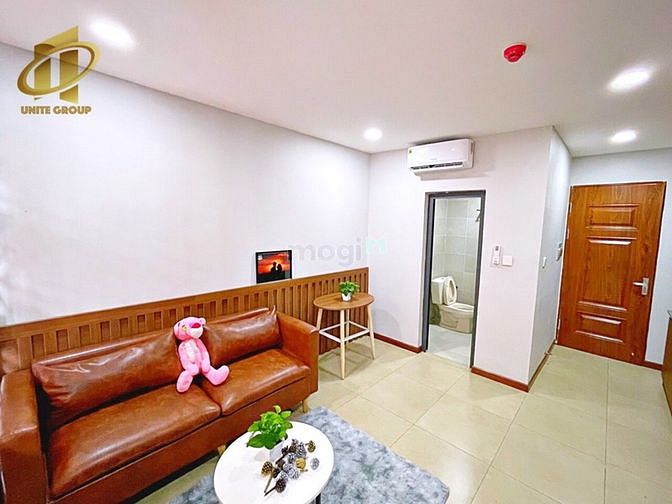 Hình ảnh Studio Tách Bếp Cửa Sổ Lớn View Toà Nhà Siêu Chill - Hiện đại