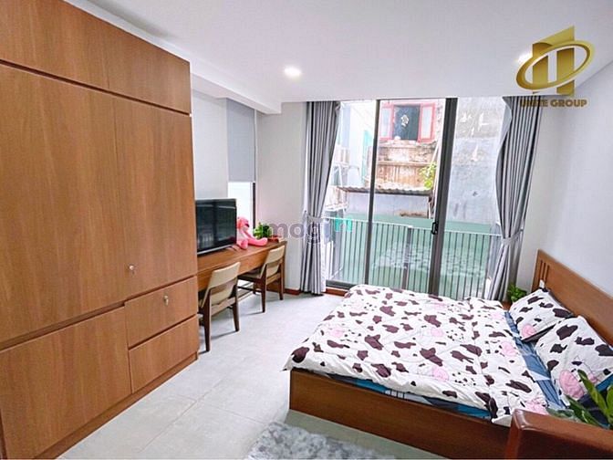 Hình ảnh Studio Tách Bếp Cửa Sổ Lớn View Toà Nhà Siêu Chill - Hiện đại