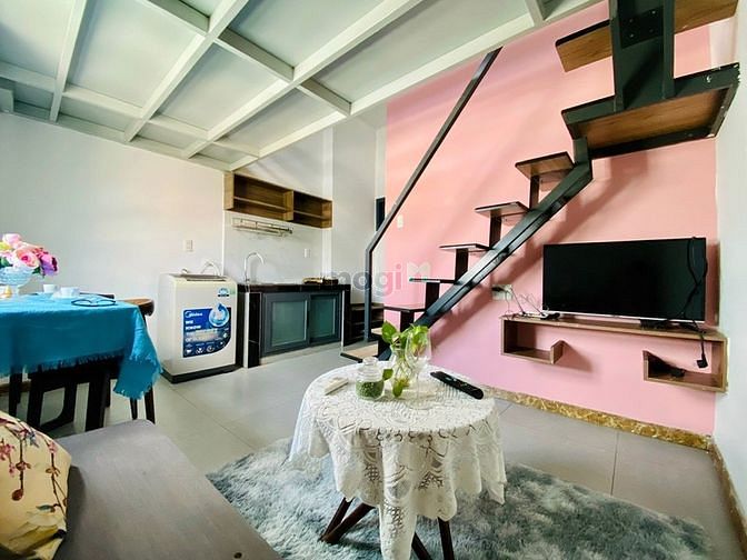 Hình ảnh Duplex gác cao rộng thoáng đầy đủ nội thất