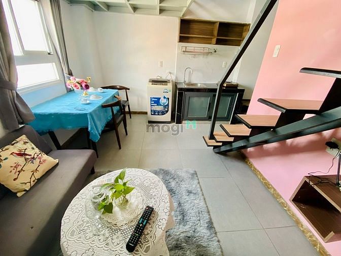 Hình ảnh Duplex gác cao rộng thoáng đầy đủ nội thất