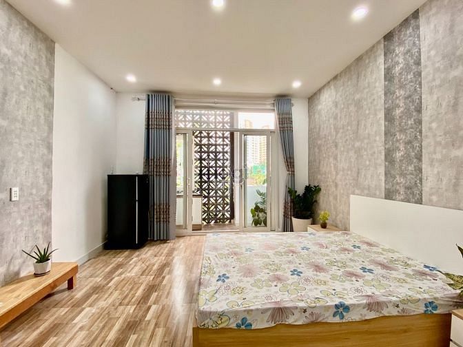 Hình ảnh Cho Thuê Căn Hộ Studio Ban Công Gần Đh Văn Hiến _Tân Bình