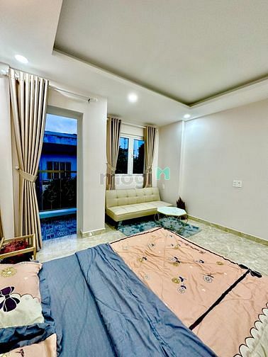 Hình ảnh Cho thuê CHDV phòng ban công rộng 40m2 tại Nơ Trang Long Bình Thạnh