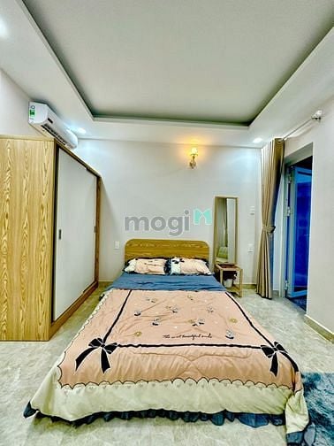 Hình ảnh Cho thuê CHDV phòng ban công rộng 40m2 tại Nơ Trang Long Bình Thạnh