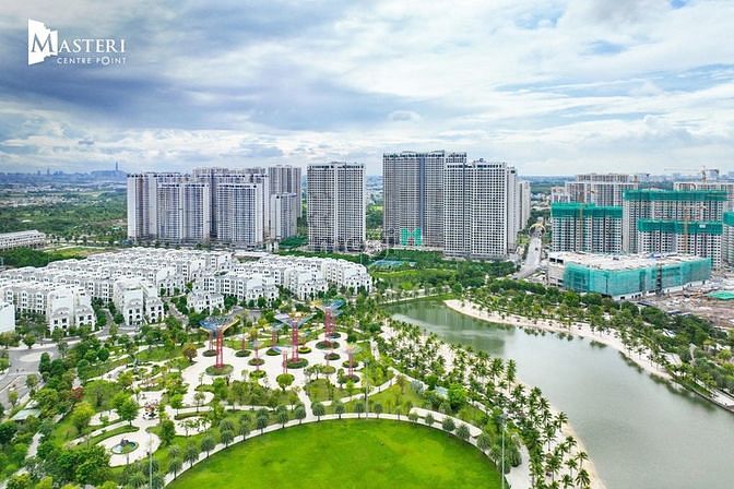 Hình ảnh Vinhomes grand Park cho thuê studio 30m có bếp rèm