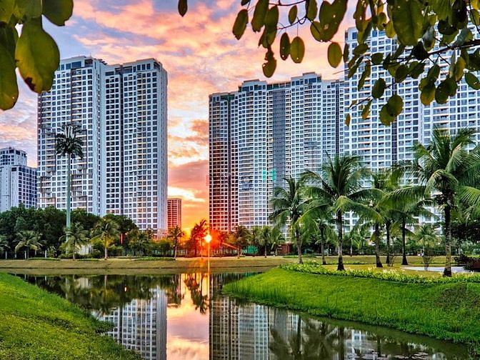 Hình ảnh Vinhomes grand Park cho thuê studio 30m có bếp rèm