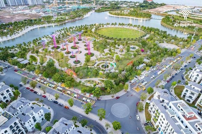 Hình ảnh Vinhomes grand Park cho thuê studio 30m có bếp rèm