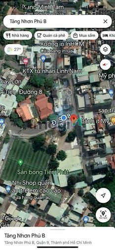 Hình ảnh CN nền đất đẹp mặt tiền đường 8, Tăng Nhơn Phú B, Tp TĐ