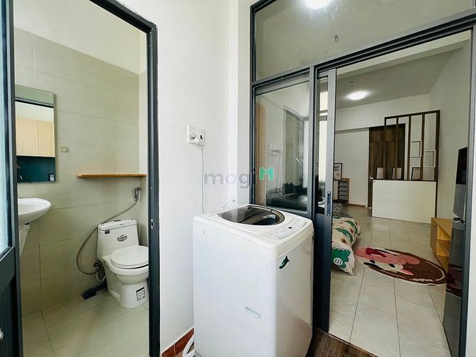 Hình ảnh 1pn lớn 40m2 ở được 2-4bạn có máy giặt riêng,cho nuôi pet Q2 🎉🎉