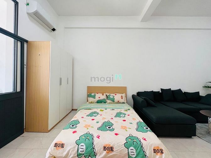Hình ảnh 1pn lớn 40m2 ở được 2-4bạn có máy giặt riêng,cho nuôi pet Q2 🎉🎉