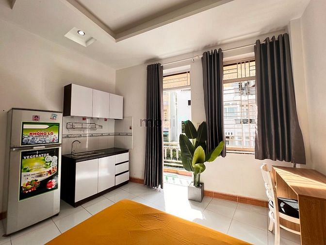 Hình ảnh Cho Thuê Căn Hộ Giá Tốt Nội Thất Mới Có Bancol Cửa Sổ Quận 3