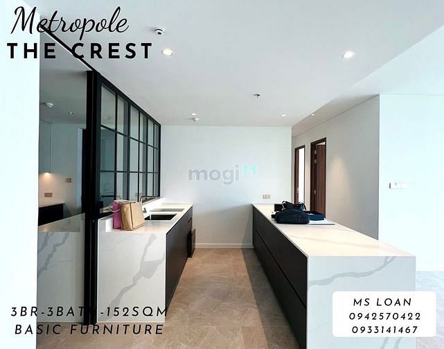 Hình ảnh Cho thuê 2PN+1 The Metropole Crest giá tốt nhất thị trường