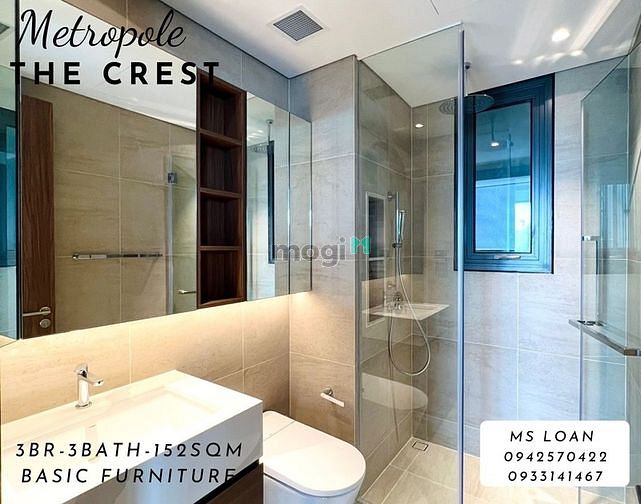 Hình ảnh Cho thuê 2PN+1 The Metropole Crest giá tốt nhất thị trường
