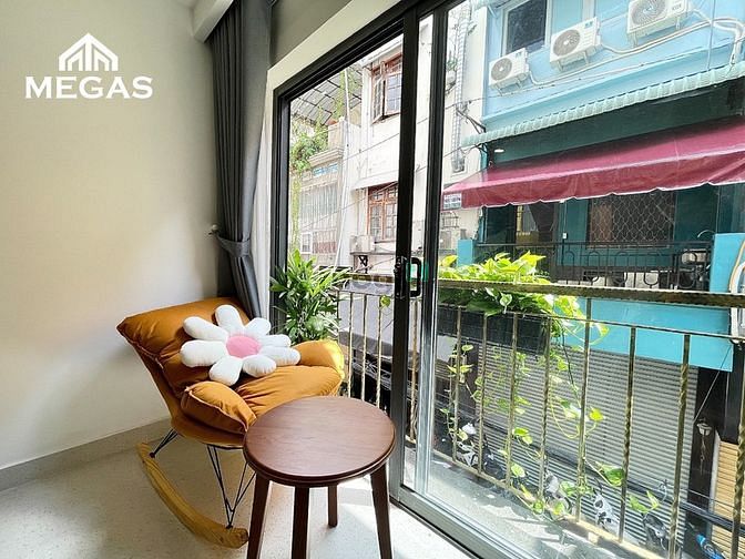 Hình ảnh Căn Hộ Cao Cấp Cho Thuê Phòng Đẹp Sang Bancol Riêng Chill Quận 1