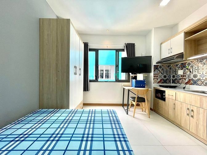 Hình ảnh CHDV mặt tiền đường lớn có thang máy + máy giặt riêng