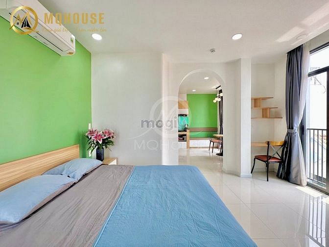 Hình ảnh 💖 Phòng bancol tách bếp - gần sân bay